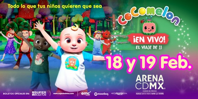 El show de Cocomelon, en vivo: “El viaje de JJ”