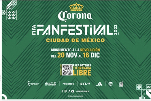 Más de 10 mil personas se reunieron en el Corona FIFA Fan Festival en el 3er partido de la Selección Mexicana
