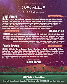 Coachella revela su ansiado cartel 2023