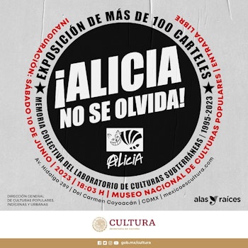 El Museo Nacional de Culturas Populares le dedica una exposición al emblemático Multiforo Alicia