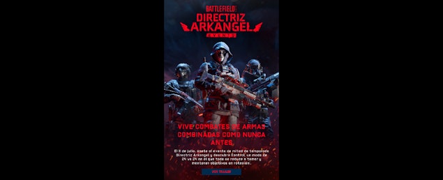 "Battlefield 2042" presenta su nuevo evento “Directriz Arkangel”