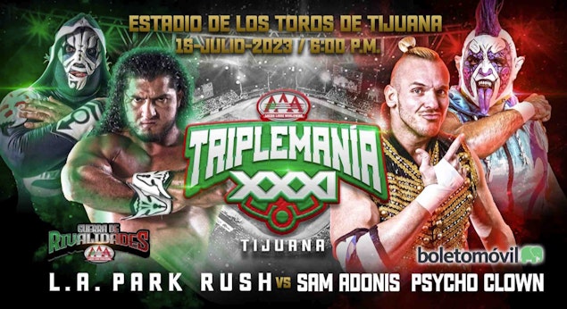 A partir de julio, las mejores batallas de la Lucha Libre AAA de México llegan al streaming