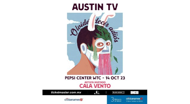 Cala Vento se presentará junto a Austin TV en el Pepsi Center WTC