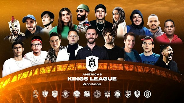 Revelan la Américas Kings League Santander: La reinvención del futbol con creadores de contenidos, deportistas y estrellas de habla hispana