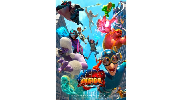 Los superhéroes invaden la realidad en "Hero Inside"