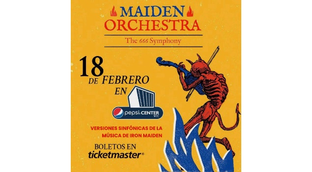 Maiden Orchestra "The 666 Symphony" por primera vez en México