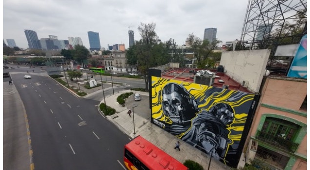 "Call of Duty: Mobile" lleva el arte a los muros de CDMX
