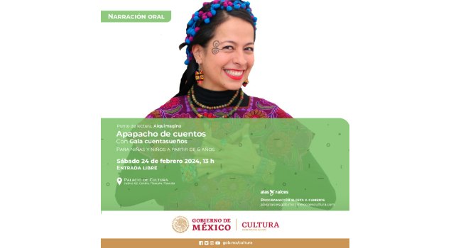 Llega febrero con más actividades del Punto de lectura Alquimagina, de Alas y Raíces al Palacio de Cultura, en Tlaxcala
