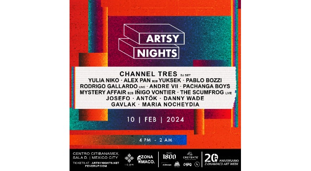 Artsy Nights: Veinte años de celebración de ZⓈONAMACO