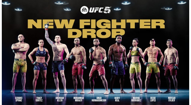 EA Sports UFC 5 anuncia actualización histórica de su roster y ajustes de jugabilidad previo a UFC 300