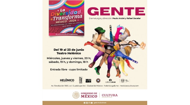 "Gente", un espectáculo internacional que reconoce la diversidad llega al Helénico