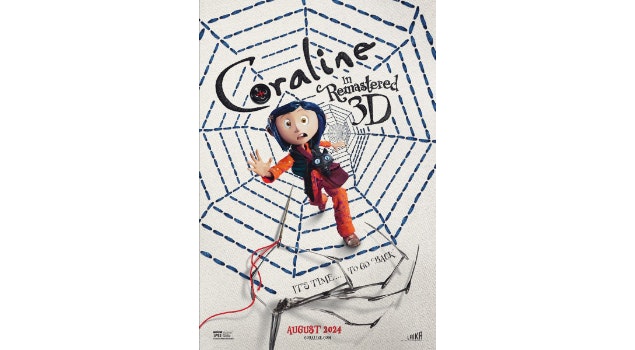 El clásico animado moderno "Coraline" regresa a la pantalla grande remasterizado en 3D
