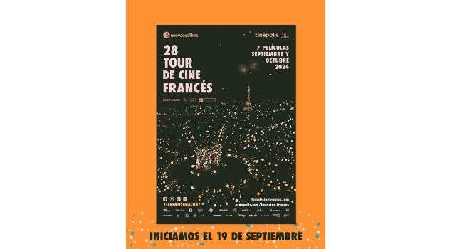 Empieza la cuenta regresiva para el 28º Tour de Cine Francés