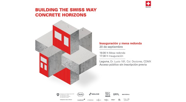 Inauguración y mesa redonda: “Building the Swiss Way | Concrete Horizons”