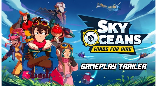 Un homenaje a los JRPG clásicos, "Sky Oceans: Wings for Hire"
