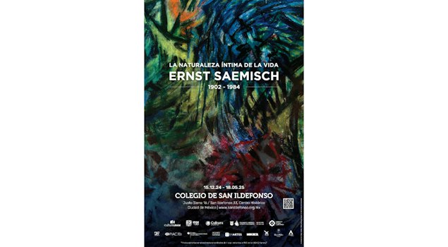El Colegio de San Ildefonso presenta la exposición "La naturaleza íntima de la vida" del pintor alemán Ernst Saemisch