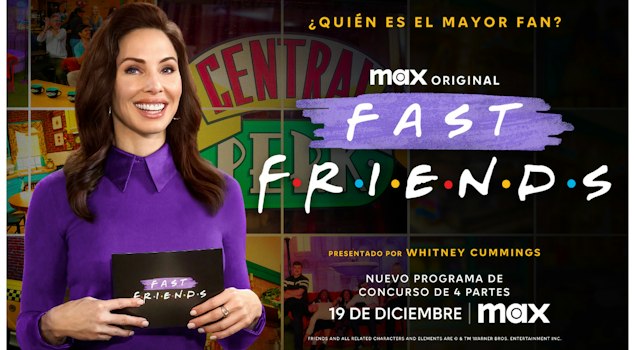El programa de competencia "Fast Friends" llega a Max este 19 de diciembre