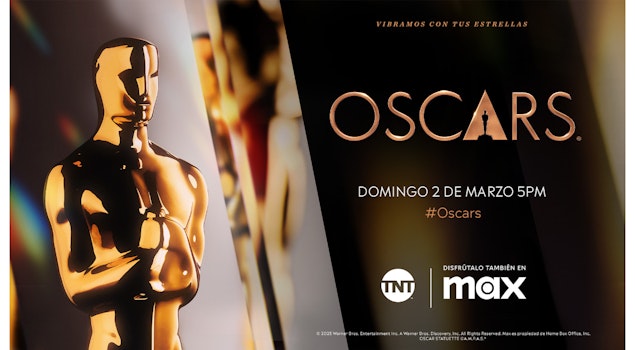 La 97ª entrega de los OSCARS se transmitirá en vivo el 2 de marzo por TNT y Max en Latinoamérica
