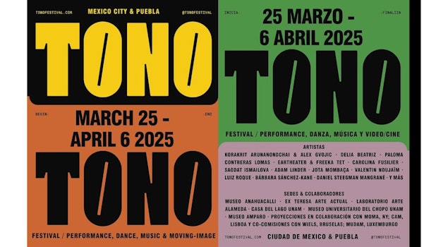 El Laboratorio Arte Alameda se suma al festival TONO 2025 con instalaciones y videos