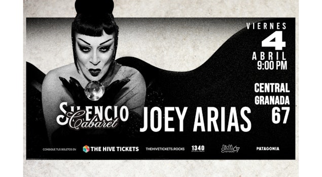 Joey Arias llega a México para la segunda edición de Cabaret Silencio, el 4 de abril