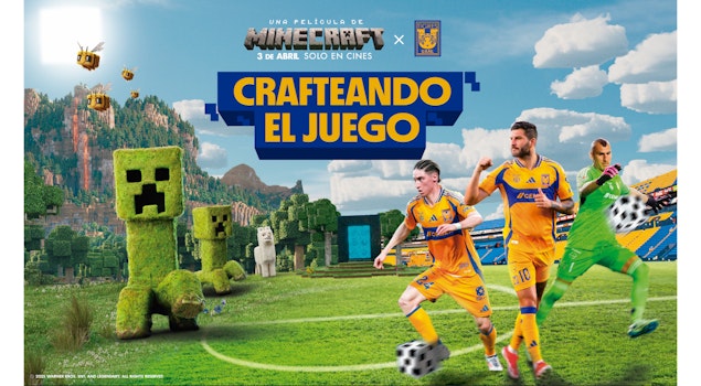 Tigres cruza al universo de “Una Película de Minecraft”