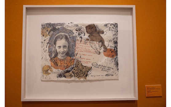 Joy Laville e Ioulia Akhmadeeva dialogan en el Museo Nacional de la Estampa