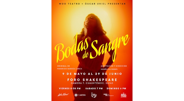 "Bodas de sangre", dirigida por Angélica Rogel, estrena el 9 de mayo en el Foro Shakespeare