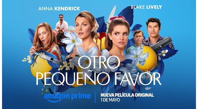 Prime Video revela el tráiler oficial y póster de "Otro Pequeño Favor", película protagonizada por Anna Kendrick y Blake Lively
