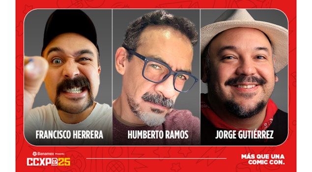 Jorge R. Gutiérrez, Humberto Ramos y Francisco Herrera encabezarán un panel épico en CCXP México