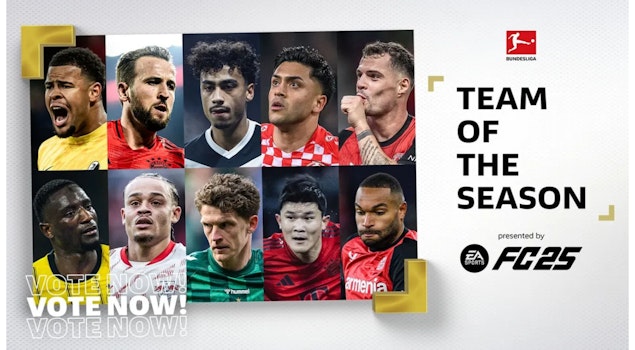 EA Sports FC 25 abre la votación para el Equipo de la Temporada (TOTS) de la Bundesliga