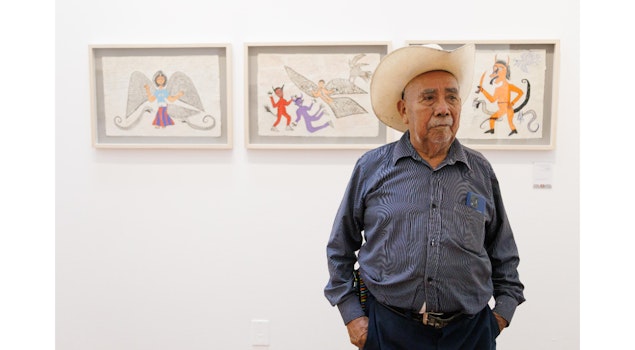 La pandemia desde la mirada otomí: Alfonso Margarito expone su obra en el Museo Nacional de las Culturas Populares
