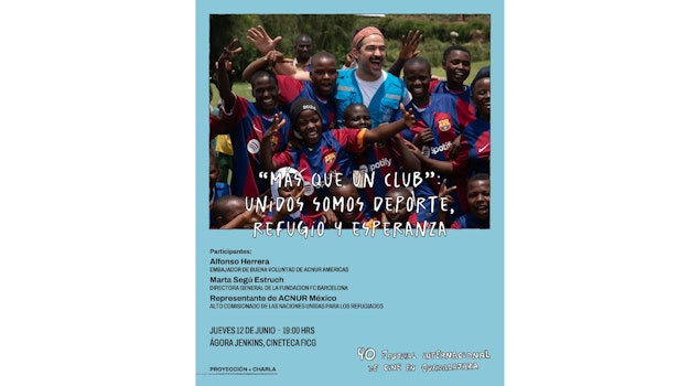 El documental “Más que un club: Unidos somos deporte, refugio y esperanza” se presentará en el 40 FICG