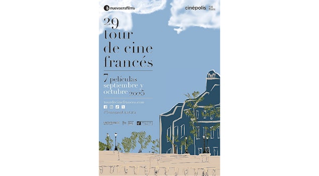 El 29º Tour de Cine Francés revela el teaser de su nuevo póster oficial