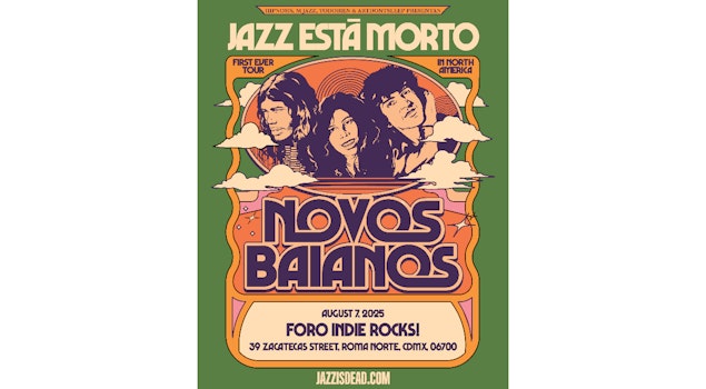 Llega a México la fusión jazz brasileña de Novos Baianos