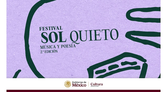 Música y poesía independiente toman el Centro de Cultura Digital en el Festival Sol Quieto