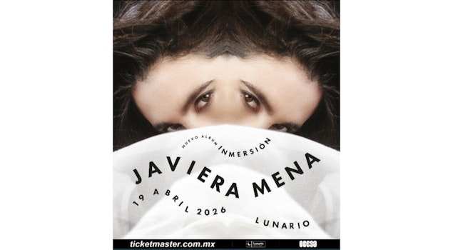 Javiera Mena presentará su nuevo disco "Inmersión" en el Lunario del Auditorio Nacional