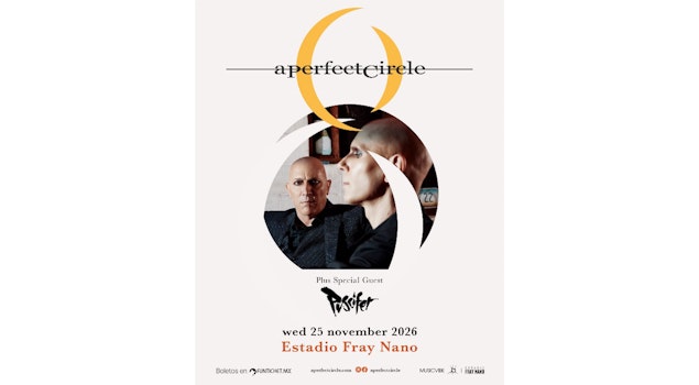 A Perfect Circle ofrecerá su primer concierto en solitario en la Ciudad de México