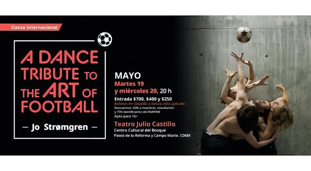 Jo Strømgren Kompani presenta “A Dance Tribute to the Art of Football” en el Teatro Julio Castillo