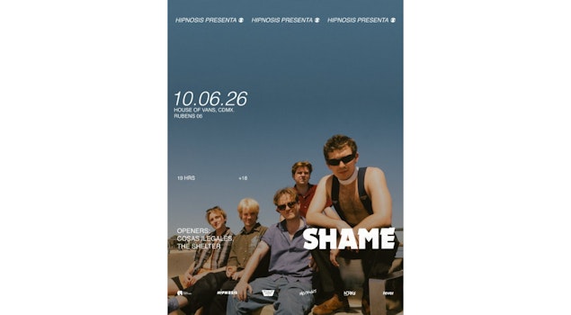 shame llegará a House of Vans CDMX el próximo 10 de junio