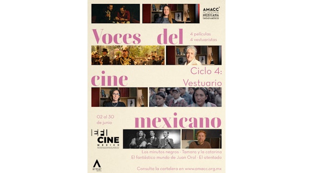 "Voces del cine mexicano" dedicará un nuevo ciclo al vestuario cinematográfico