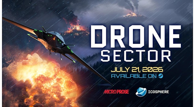 El juego de comando táctico "Drone Sector" llegará a Steam el 21 de julio