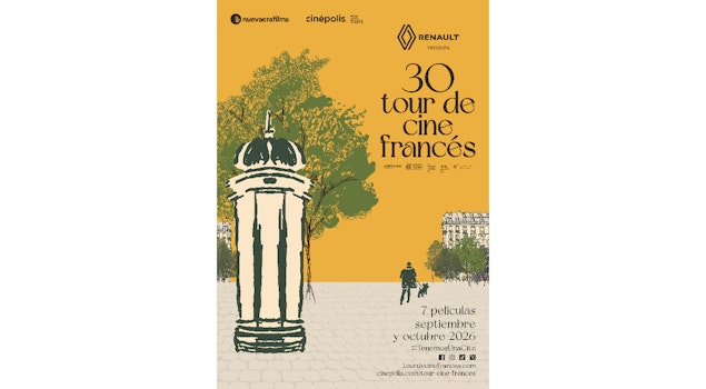 El Tour de Cine Francés revela el póster oficial de su 30ª edición