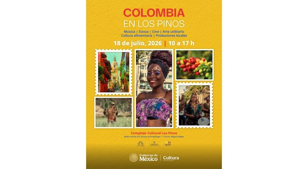 El festival "Colombia en Los Pinos" celebrará la cultura, la gastronomía y las tradiciones del país sudamericano