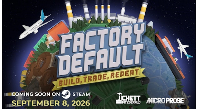 "Factory Default", el simulador de automatización industrial, llegará a PC el 8 de septiembre