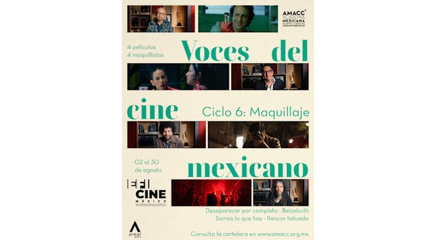 "Voces del cine mexicano" cierra con un ciclo dedicado al maquillaje