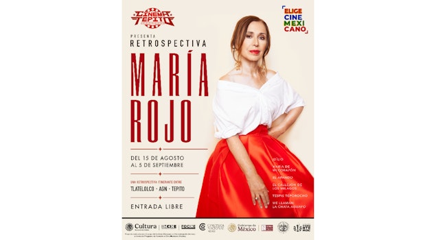 Cinema Tepito presenta la Retrospectiva María Rojo y el Reconocimiento Changarro de Barrio a la Trayectoria Fílmica