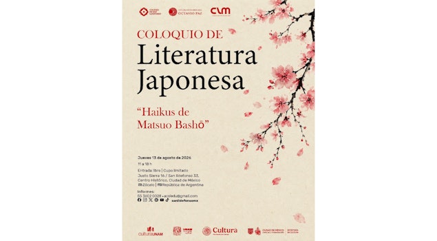Un puente hacia la poesía japonesa: el Colegio de San Ildefonso presenta el coloquio Haikus de Matsuo Bashō