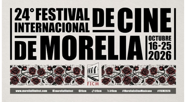 El FICM presenta el cinespot de su 24ª edición inspirado en las rosas y el grabado michoacano