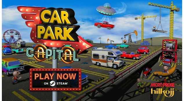 "Car Park Capital" llega a Acceso Anticipado con su sátira del urbanismo centrado en los autos